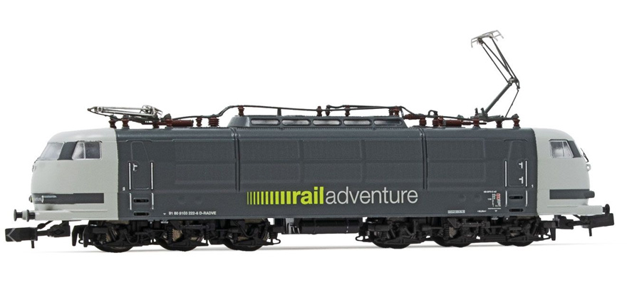 Arnold HN2566 RAILADVENTURE 103 222-6 LONG BODY SHELL VI | Rail ...